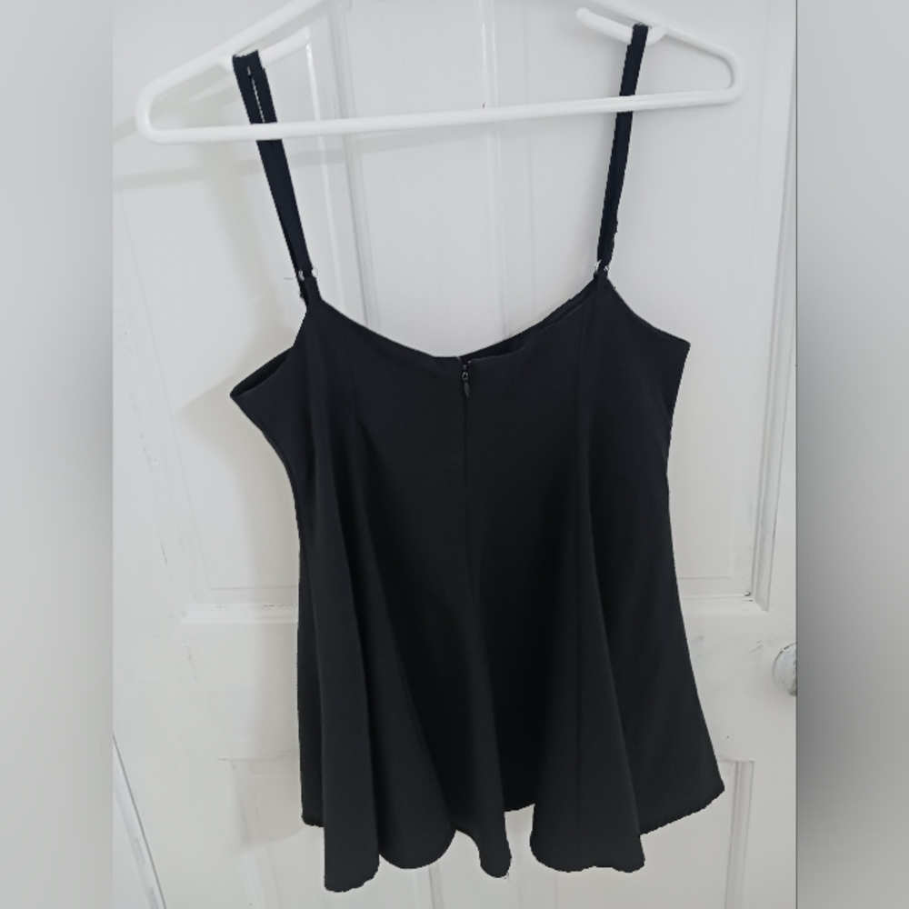 Yoins Black Blouse - Picture 2 of 2